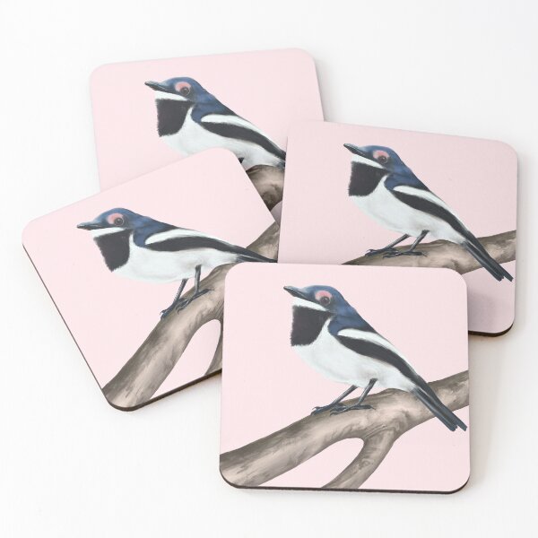 Item preview, Brown throated Wattle eye bird, Wattle eye bird designed and sold by Art_By_Wing.