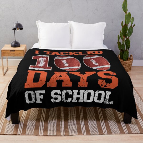 Item preview, 100 Days of School Football I Tackled 100 Days of School designed and sold by SakuraPxl.
