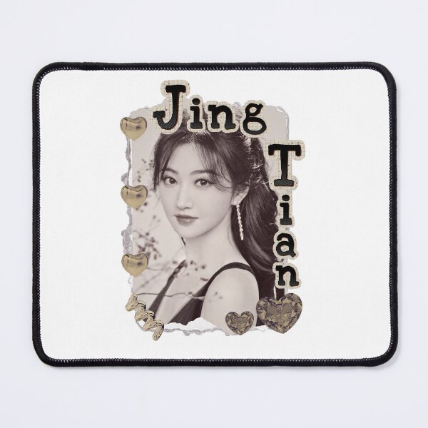 Item preview, Jing Tian (景甜) Chinese Actress Art Chinese Celebrity Illustration Scrapbook Collage Cozy Y2K Vintage Design designed and sold by HELL0WBELLO.