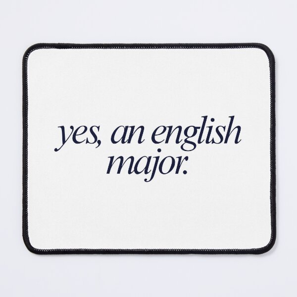 Item preview, english major sticker designed and sold by mani's creations.