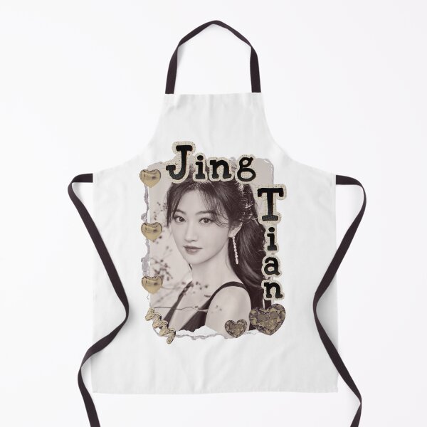 Item preview, Jing Tian (景甜) Chinese Actress Art Chinese Celebrity Illustration Scrapbook Collage Cozy Y2K Vintage Design designed and sold by HELL0WBELLO.