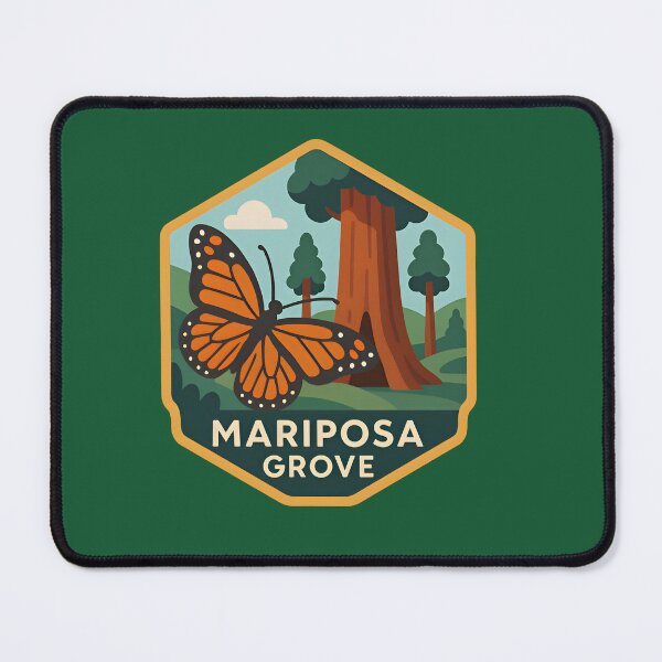 Item preview, Mariposa Grove, Yosemite National Park designed and sold by Broken Antler Designs .