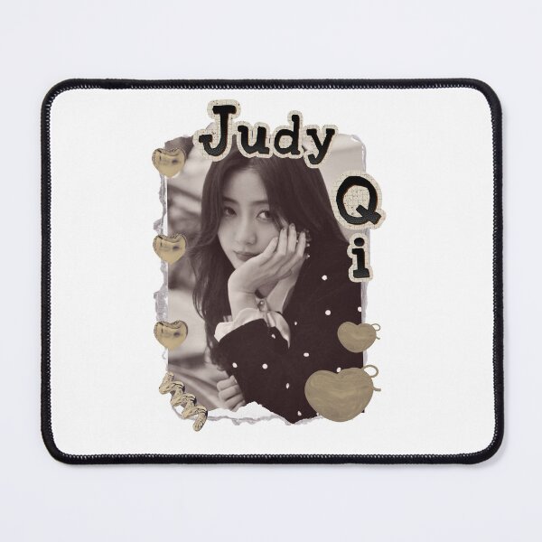 Item preview, Judy Qi – Qi Jing (齐静) Chinese Actress Art Chinese Celebrity Illustration Scrapbook Collage Cozy Y2K Vintage Design designed and sold by HELL0WBELLO.