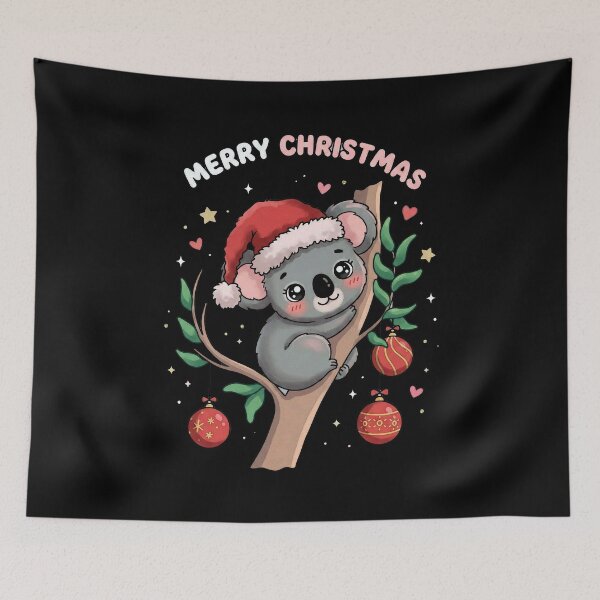 Item preview, Koala christmas, merry Christmas, australian Christmas lovers designed and sold by Collagedream.