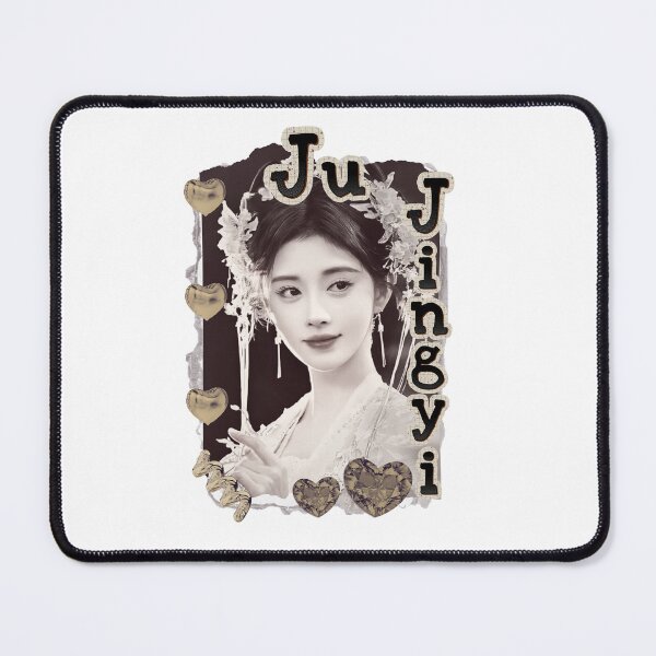 Item preview, Ju Jingyi (鞠婧祎) Chinese Actress Art Chinese Celebrity Illustration Scrapbook Collage Cozy Y2K Vintage Design designed and sold by HELL0WBELLO.