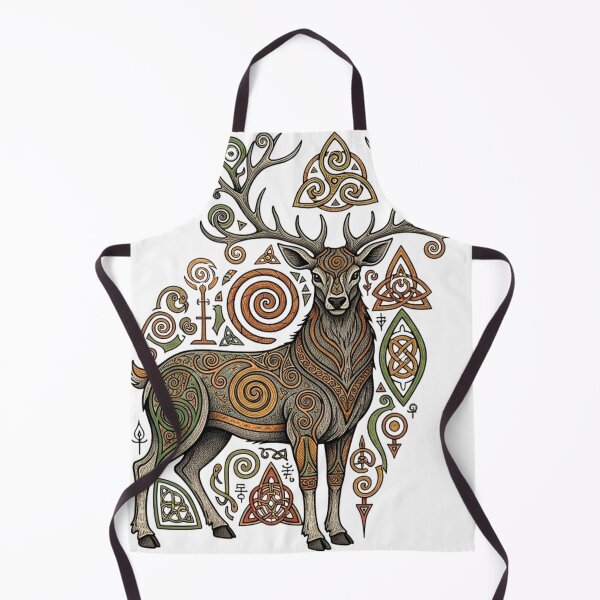 Item preview, Cernunnos Stag – Celtic Forest God Tee designed and sold by Pollock.