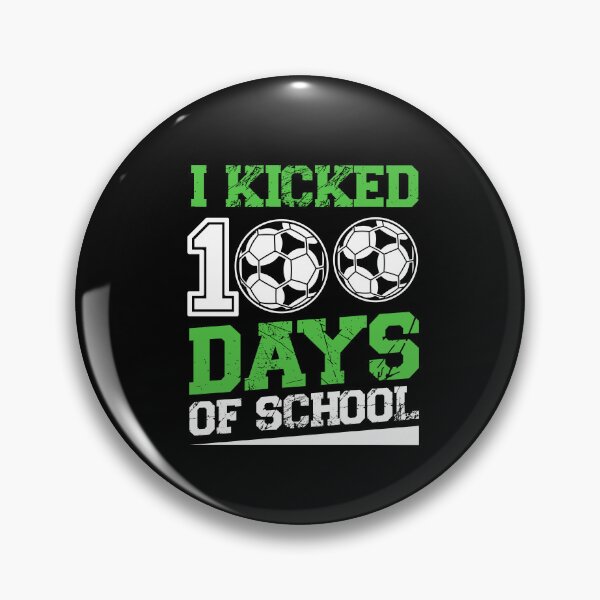 Item preview,  I Kicked 100 Days of School Soccer 100th Day Sport Kids Boys designed and sold by SakuraPxl.