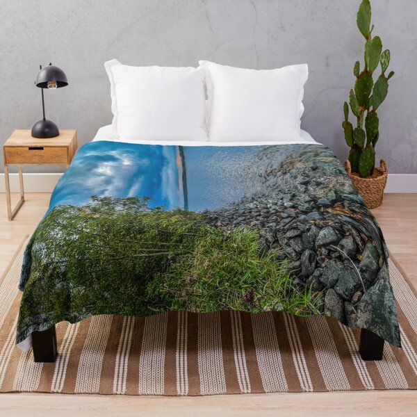 Item preview, Stormlight on the Rocky Shore – Dramatic Lake Landscape Photography designed and sold by aadventures.