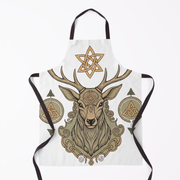 Item preview, Celtic Nature Deity Stag Design designed and sold by Pollock.
