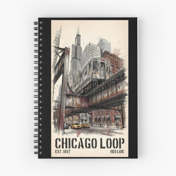 Item preview, Chicago Transit Authority (CTA) L Train - Graphic Novel Art designed and sold by Digital Dreams Arts.