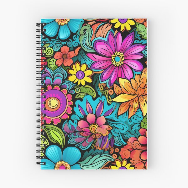 Item preview, Colorful Latin American Floral Pattern Style Flower Bouquet designed and sold by RoyalStarsPatts.