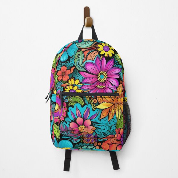 Item preview, Colorful Latin American Floral Pattern Style Flower Bouquet designed and sold by RoyalStarsPatts.
