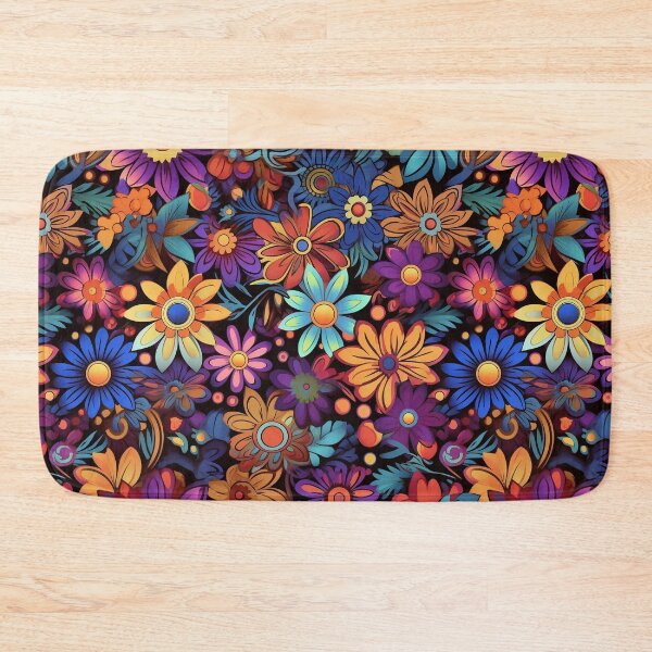 Item preview, Colorful Floral Pattern- Floral Latin American Art-  Elegant Floral designed and sold by RoyalStarsPatts.