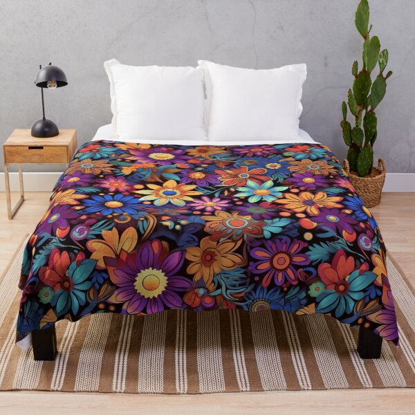 Item preview, Colorful Floral Pattern- Floral Latin American Art- Elegant Floral designed and sold by RoyalStarsPatts.