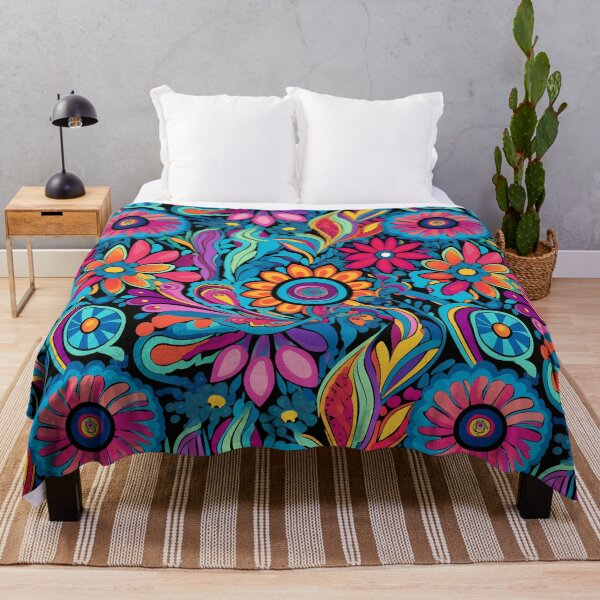 Item preview, Colorful Floral Pattern- Garden Botanical Inspiration -  Beautiful Floral designed and sold by RoyalStarsPatts.