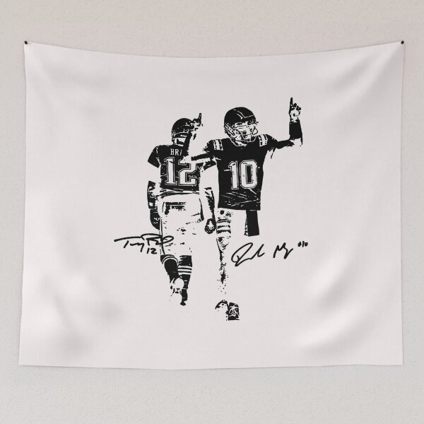 Item preview, Tom and Drake Maye  designed and sold by vynliazarthar.