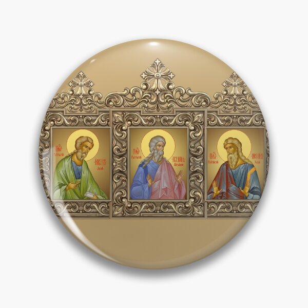 Item preview,  icon Triptych of the Holy Patriarchs Abraham, Isaac and Jacob. Saint Patriarchs . designed and sold by orthodox-icon.