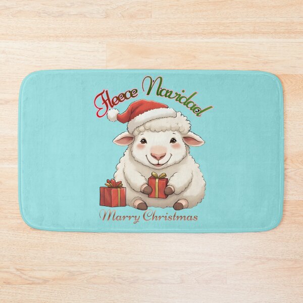 Item preview, Fleece Navidad Cute Sheep Christmas Pun – Funny Holiday Animal Gift designed and sold by HANG ON STUDIO .