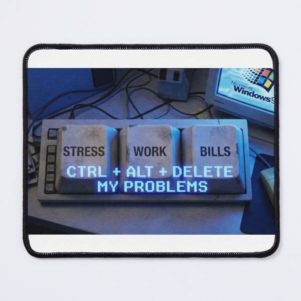 Item preview, Ctrl Alt Delete Problems Tech Art designed and sold by ATSHU.