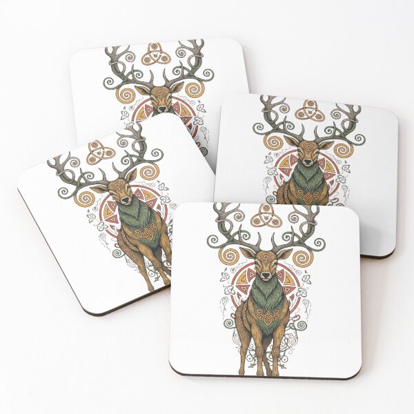 Item preview, Ancient Celtic Stag Spirit designed and sold by Pollock.