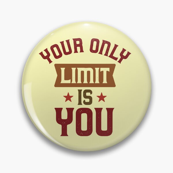Item preview, Your Only Limit Is You | Limitless Potential, Self-Belief & Motivation Quote designed and sold by Maltachi Designs.
