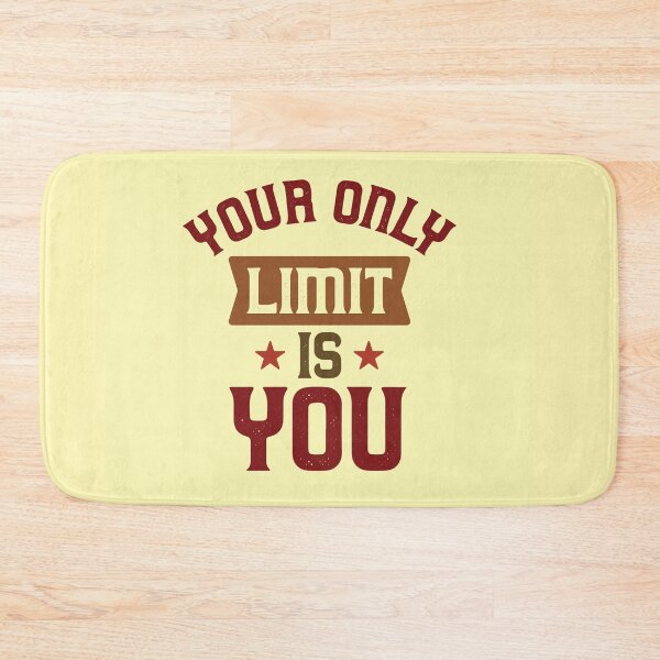 Item preview, Your Only Limit Is You | Limitless Potential, Self-Belief & Motivation Quote designed and sold by Maltachi Designs.