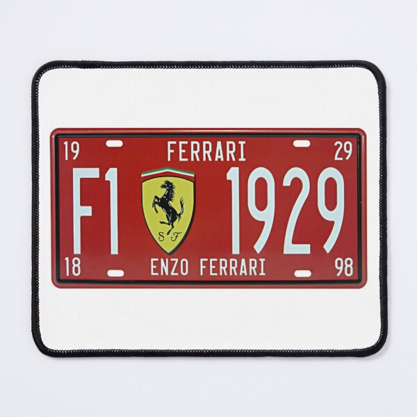 Item preview, ferrari license plate designed and sold by mani's creations.