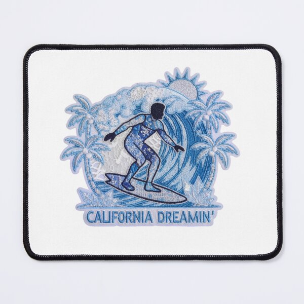 Item preview, CALIFORNIA Frost-Coast Embroidered Ice Crystal Patch designed and sold by Imaginarium of Chaos falcon88 .