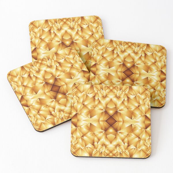Item preview, Golden triangle pattern designed and sold by IrinaGuArt.