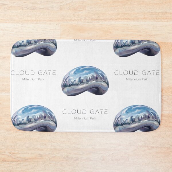 Item preview, Chicago Cloud Gate "The Bean" - Millennium Park Reflection Art designed and sold by Digital Dreams Arts.