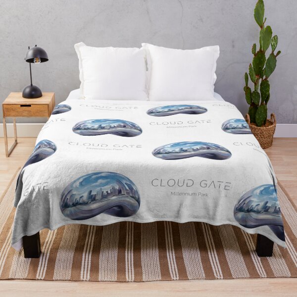 Item preview, Chicago Cloud Gate "The Bean" - Millennium Park Reflection Art designed and sold by Digital Dreams Arts.