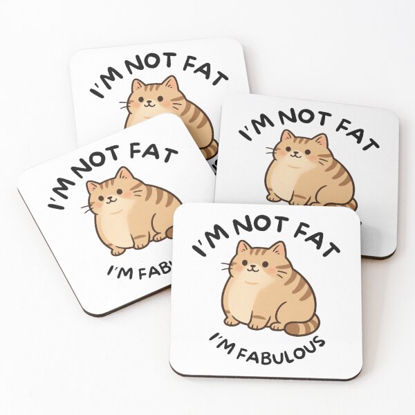 Item preview, I'm Not Fat, I'm Fabulous. designed and sold by BeagleDesigns.