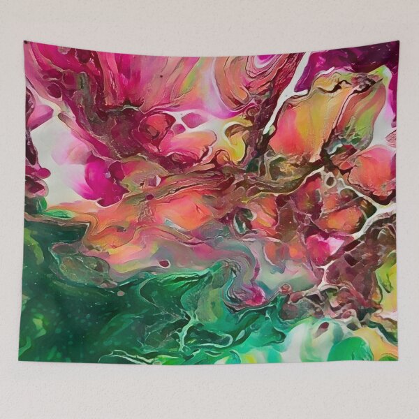 Item preview, Blooming Bouquet of Reds and Greens designed and sold by BGGretchen.