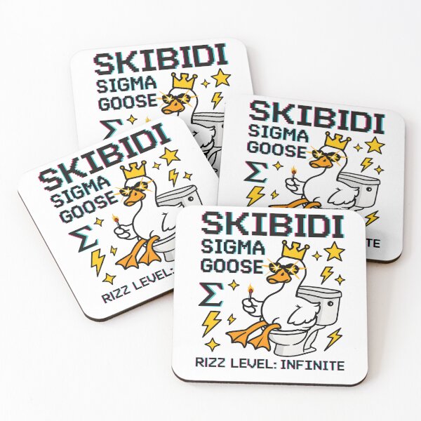 Item preview, Skibidi Sigma Goose on Throne designed and sold by AnnDesignStudio.