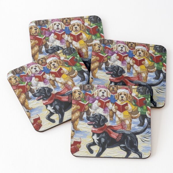 Item preview, The Caroling Canine Crew designed and sold by Splatterstudio2.