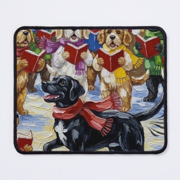 Item preview, The Caroling Canine Crew designed and sold by Splatterstudio2.