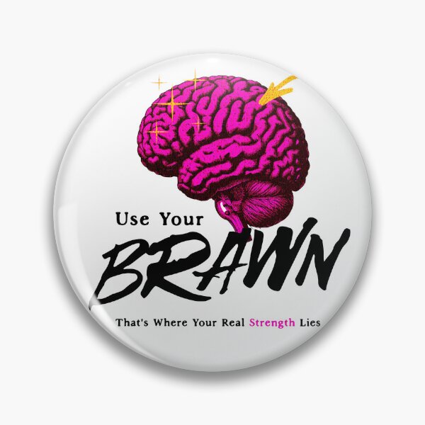 Item preview, Use Your Brawn (light backgrounds) designed and sold by Brain Shorts.