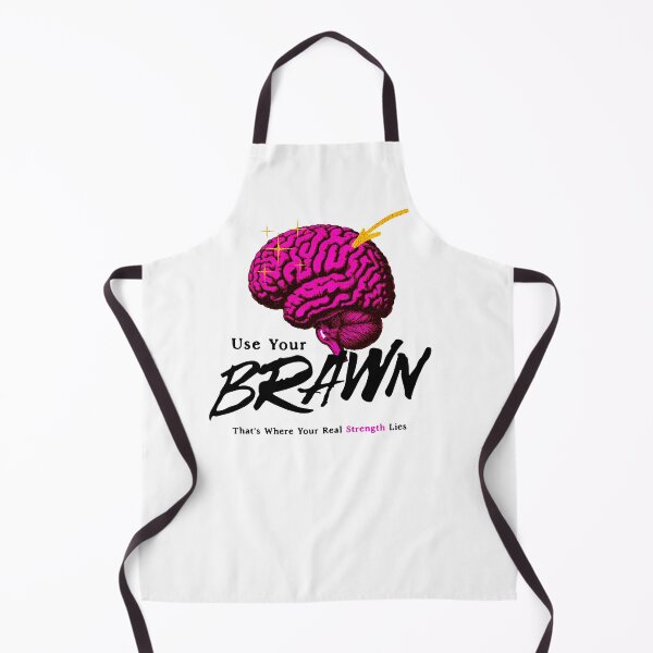 Item preview, Use Your Brawn (light backgrounds) designed and sold by Brain Shorts.