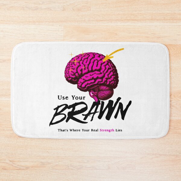 Item preview, Use Your Brawn (light backgrounds) designed and sold by Brain Shorts.
