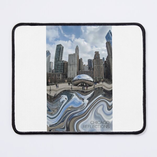 Item preview, The Bean (Cloud Gate) - Modern Chicago Millennium Park Souvenir designed and sold by Digital Dreams Arts.