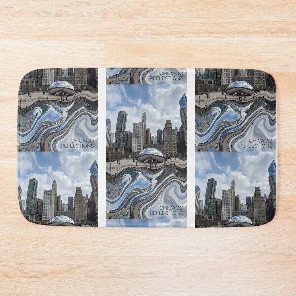 Item preview, The Bean (Cloud Gate) - Modern Chicago Millennium Park Souvenir designed and sold by Digital Dreams Arts.