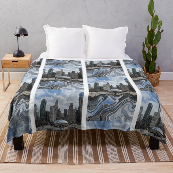 Item preview, The Bean (Cloud Gate) - Modern Chicago Millennium Park Souvenir designed and sold by Digital Dreams Arts.