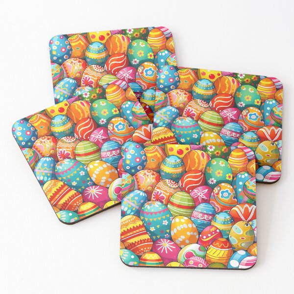 Item preview, Cute Colorful Easter Eggs Hunt For Easter Celebration Happy Easter designed and sold by RoyalStarsPatts.