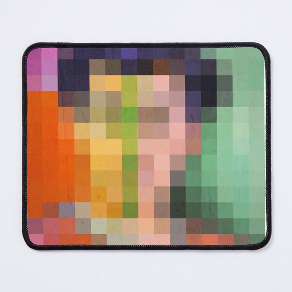 Item preview, Pixel Matisse – Color Block Portrait | by PlayWork designed and sold by PlayWork.