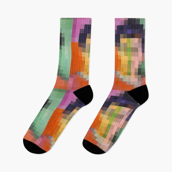 Item preview, Pixel Matisse – Color Block Portrait | by PlayWork designed and sold by PlayWork.