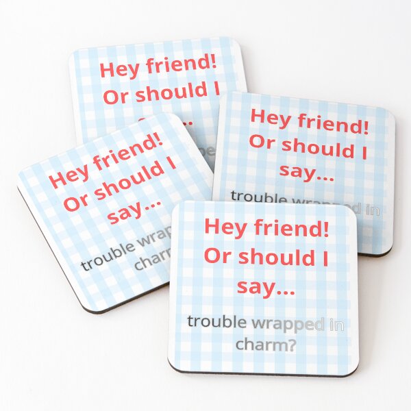 Item preview, Hey friend! designed and sold by EggPig.