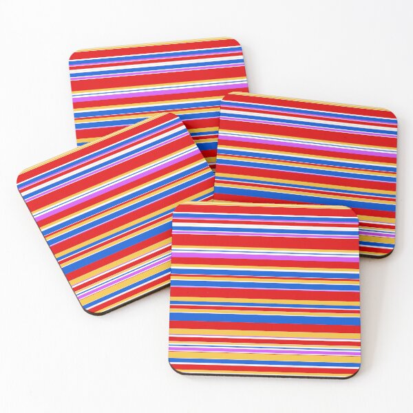Item preview, Groovy Retro TV Bands – Bright 70s Stripes designed and sold by jademonkey.