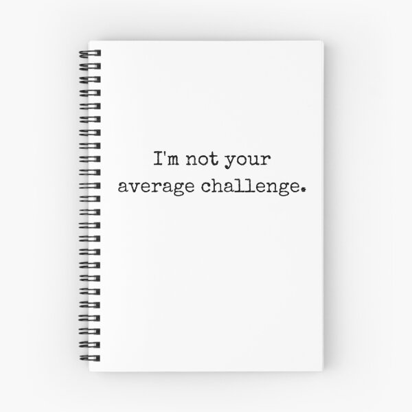 Item preview, I’m Not Your Average Challenge – Bold Attitude Design designed and sold by BoldTalk.