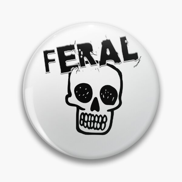 Artikelvorschau, FERAL Wild And Free Untamed Skull entworfen und verkauft von Elementalt.