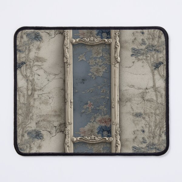 Item preview, Aged Botanical Panels with Ornate Trim designed and sold by Noitcaei.